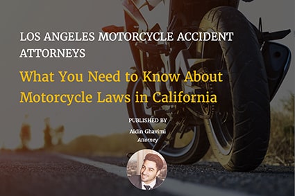 California Motorcycle Laws