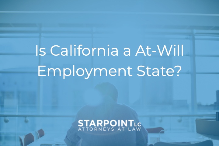 at will employment california