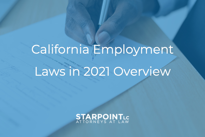 employment laws california