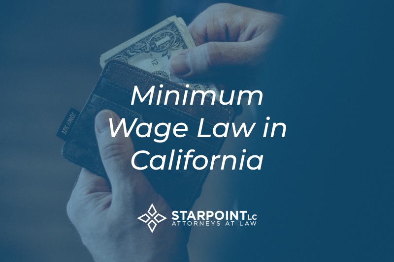california minimum wage laws