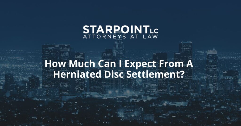 How Much Can I Expect From A Herniated Disc Settlement?