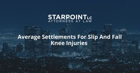 Average Settlements For Slip And Fall Knee Injuries