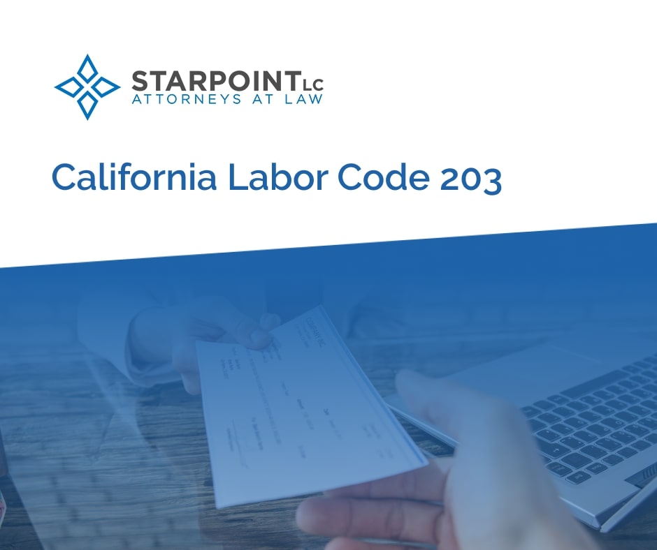 California labor code 203